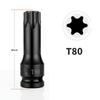 1/2 Inch Socket Adapter Driver Star Bit Electric Screw Adapter Head
