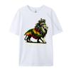 Hail The Lion Of Judah Reggae Rastafari Jah Jah Bless Rasta Graphic Tees Men Limited Time Special Valentine's Day Tshirts