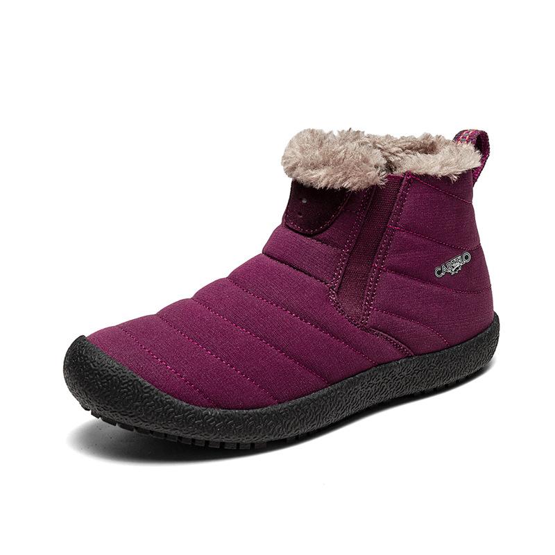 

Кадиле пара крокодилов зимние бархатные хлопковые туфли для улицы и дома, два варианта носки, сноубутсы, домашняя мужская обувь, тапочки 37