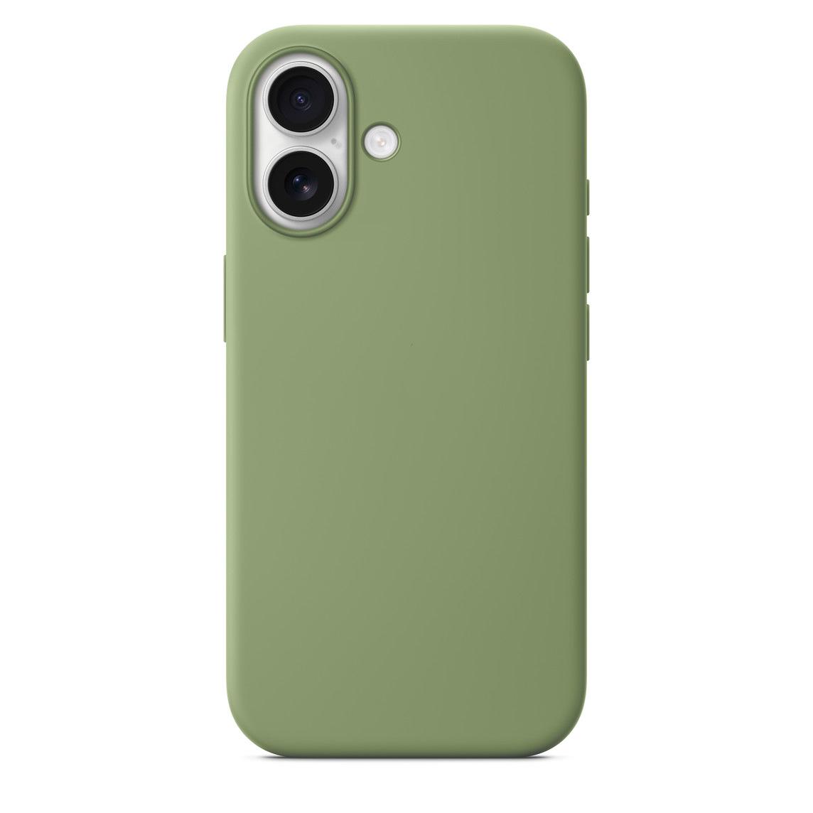 

Мягкий чехол из жидкого силикона для iPhone 17 Pro Max - Однотонный, Защитный корпус от падений. Air