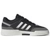 Adidas Originals Drop Step Low Leather Suede Retro Non-Slip Durable Lightweight Low-Top Skate Shoes Unisex Sneakers Black Gray GW9733