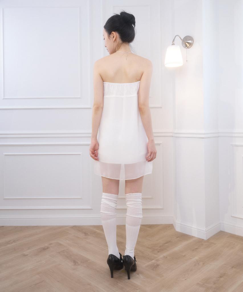 Beliar Lola Mini Dress White