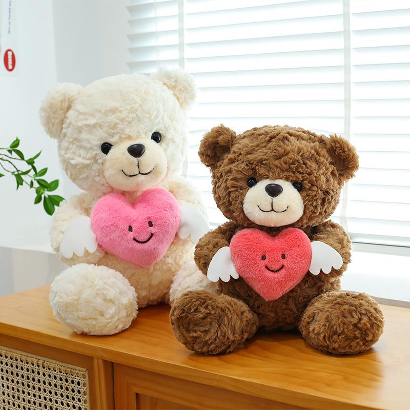 New Hug Bear Doll Plush Toy Teddy Bear Rag Doll Doll Sleeping Pillow Birthday Gift for Women