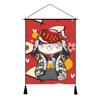Japanese Lucky Cat Fabric Hanging Flag, Izakaya Hotel Home Wall Decor Banner
