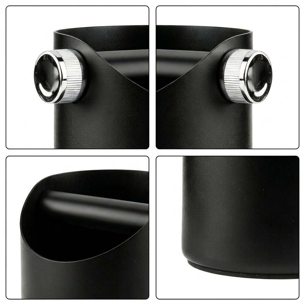 Stainless Steel Knock Box with Knock Bar for Managing Spent Pucks in Busy or Low Space For Espresso Environments