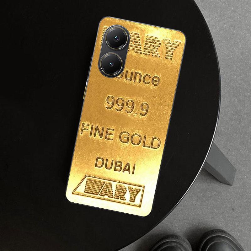 Fine Gold Pattern Printing Phone Case Cover for Xiaomi Poco X6 X5 X7 Pro F7 Ultra Redmi 15C 15 13C 13 12C 12 10C 10 10A 9C 9A 9T