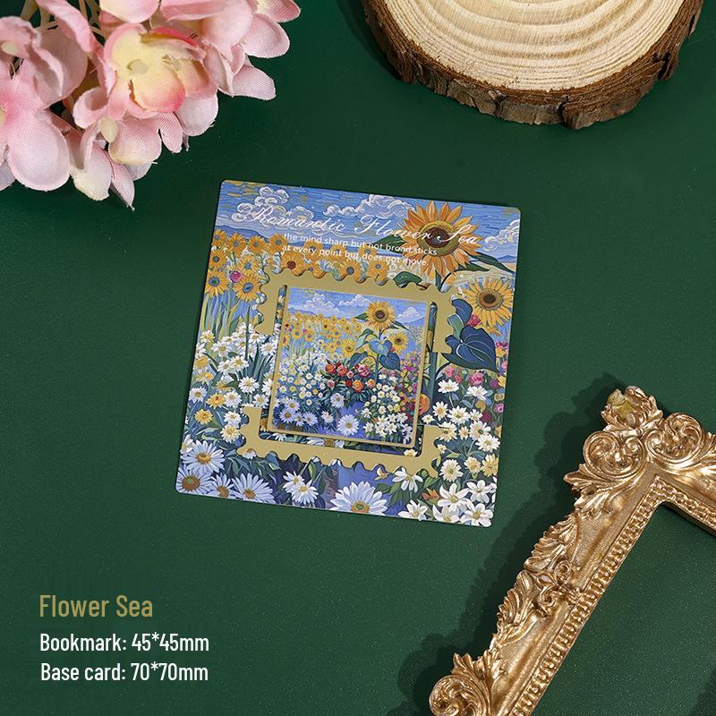 Van Gogh Ölgemälde Metall Lesezeichen - Klassischer Souvenir Clip Geschenk