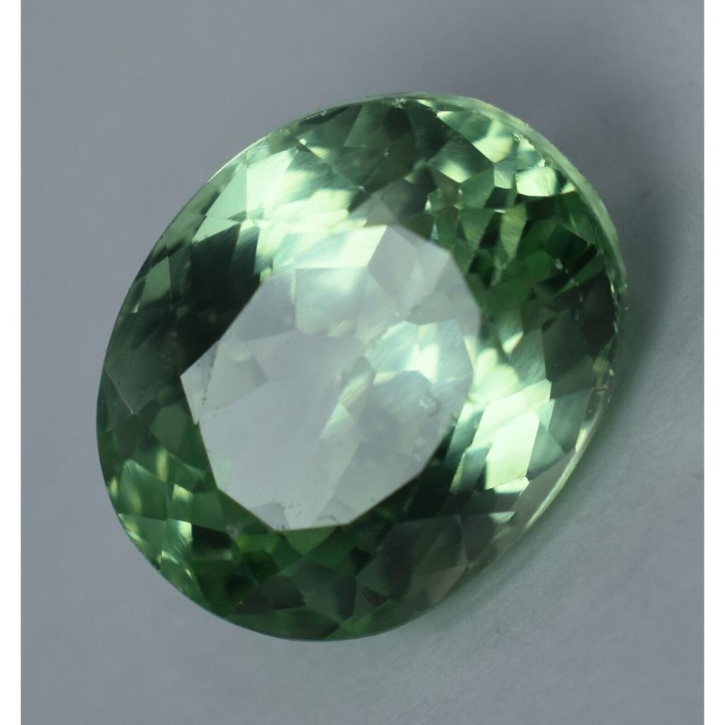 Certified Natural Bluish Green Sapphire 9.90 Ct Oval Fabulous Loose Gemstone