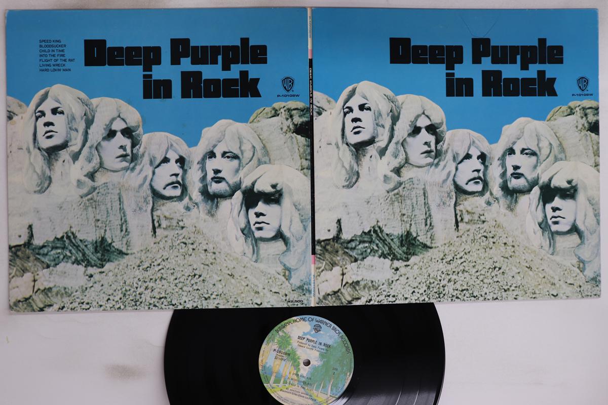 

LP Пластинка DEEP PURPLE - In Rock P10108W WARNER BROS 1976 Япония Рок Б/У