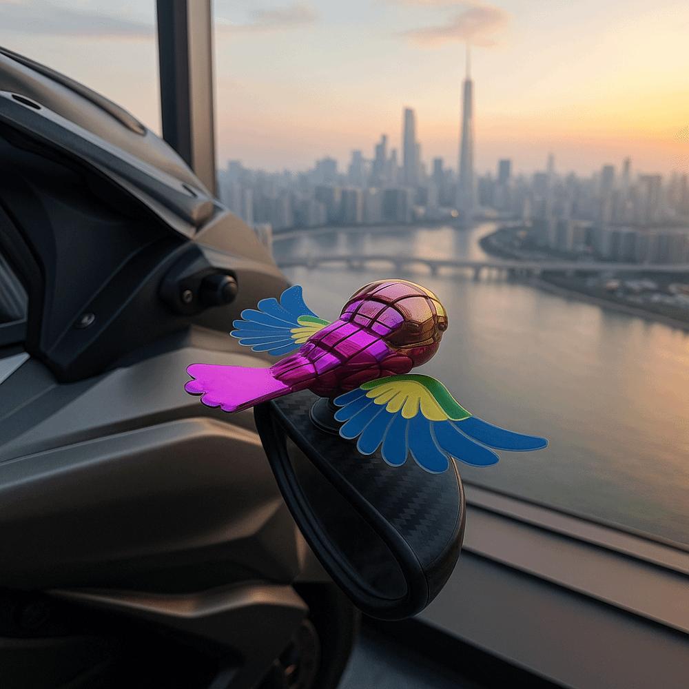 Decorative Accessories Car Sunroof Decoration Bird Shape Helmet Decoration  Motorcycle Accessories