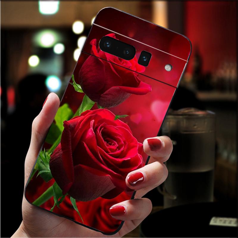 

Phone Case For Google Pixel 10 Pro XL 9 Pro XL 9A 8 7 6 Pro Pixel 8A 7A 6A Pixel 8 7 6 5 Rose Pixel 9 Pro XL