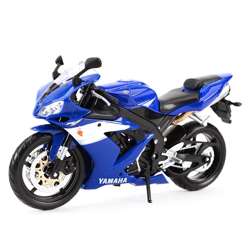 

1/12 Yamaha YZF-R1 литые автомобили коллекционные хобби модели мотоциклов игрушки синий