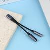 2 In 1 Usb C To 3.5Mm Headphone And Charger Adapter Pd 60W Quick Charging Cable Aux Jack Adapter For Mobile Phone Pad