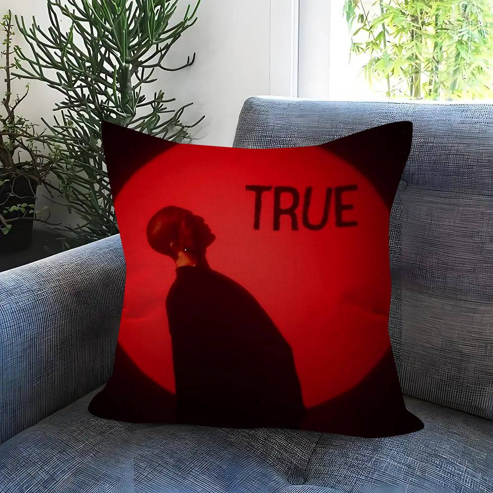 Rock Singer D-Damiano David Personalized Picture Text Home Decorative Pillows Household Gifts 45X45Cm