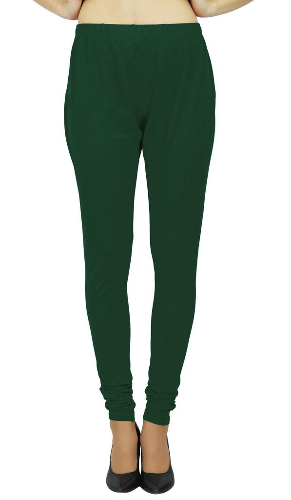 Atasi Women's Full Length Soft Cotton Leggings Stretchy Bottom Pants Free