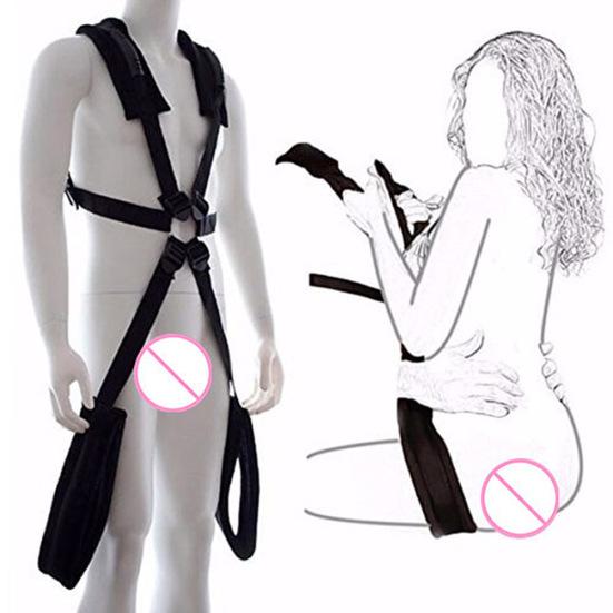Adult Sex Bondage Begrensninger Håndjern Justerbare stropper Tau BDSM Erotisk leketøy