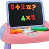 Art Easel for Kids, Double-Sided Easel, Board for Toddler, Art Accessories with and Letters, Educational Toys