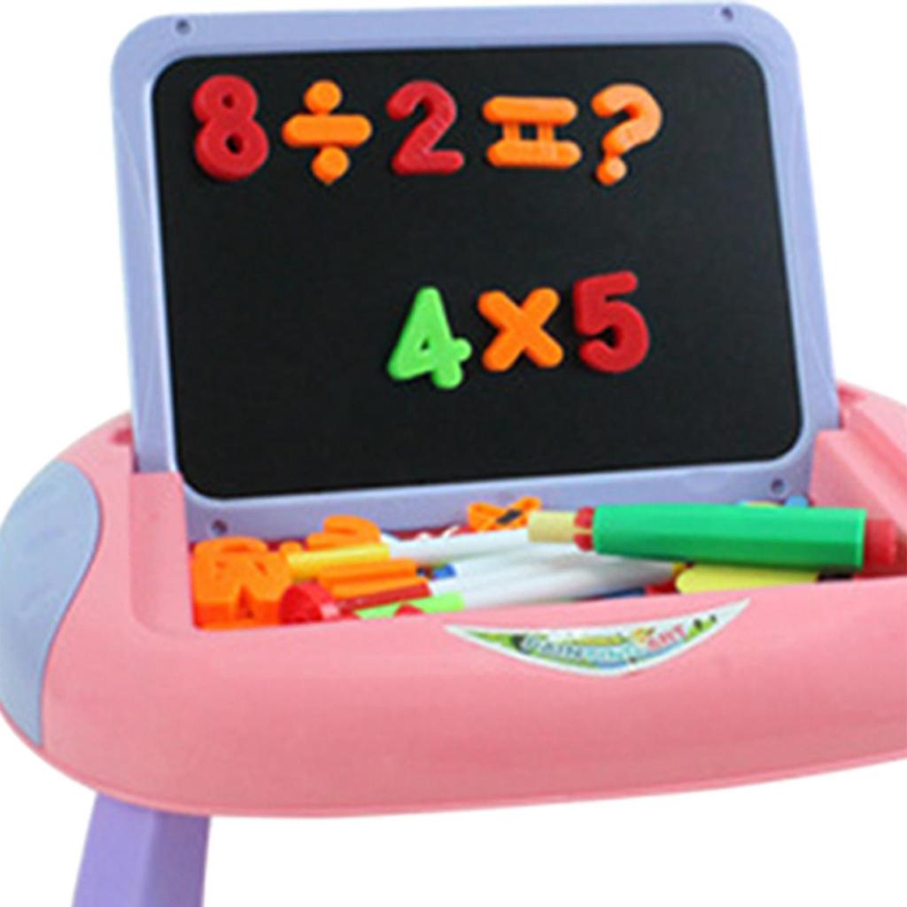 Art Easel for Kids, Double-Sided Easel, Board for Toddler, Art Accessories with and Letters, Educational Toys