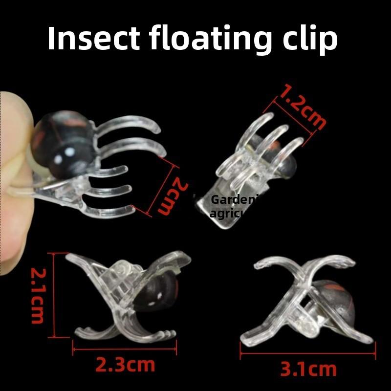 

1 шт. Зажим-божья коровка Зажим-орхидея-бабочка Украшение в виде насекомого Фигурный зажим Рамка для поддержки вьющихся растений Зажим для фиксации 1PCS чёрный
