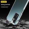 Phone Case for Redmi Note 11 Pro/11 Pro+, Full Protection Airbag Shockproof Soft (With Lanyard Hole), ES-IP9 Series Version, Translucent White