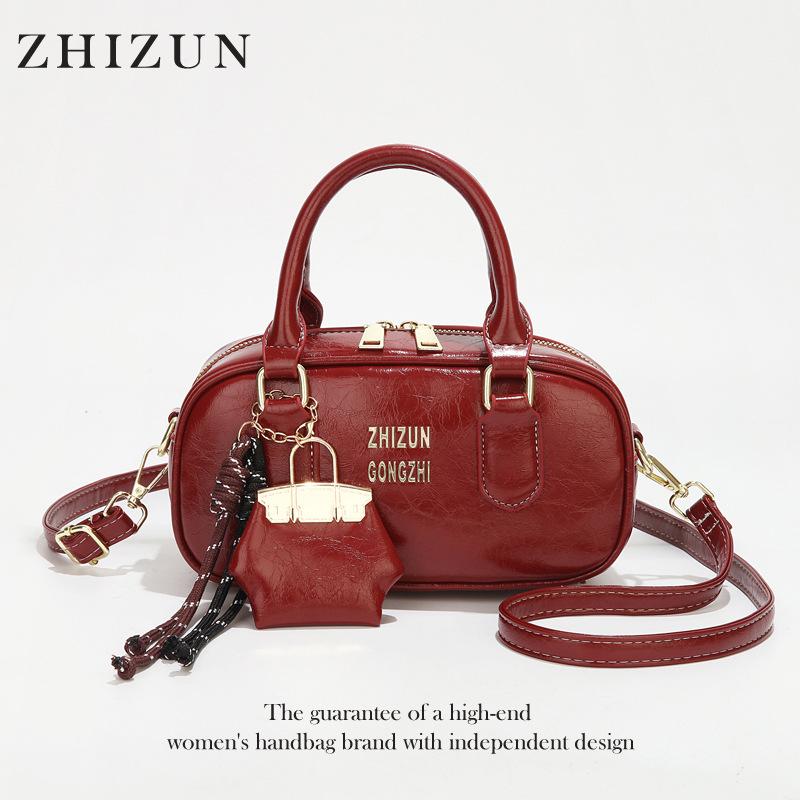 Nuevo Bolso Colgante de Moda Bolso de Mano Retro Europeo y Americano Bolso de Hombro de Alta Gama y Moda Gran Capacidad Bolso de Mujer