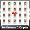 Compatible for Dreame D10s Plus Robot Vacuum Main Side Brush HEPA Filter Mop Pad Dust Bag Replacement Spare Parts Accessories