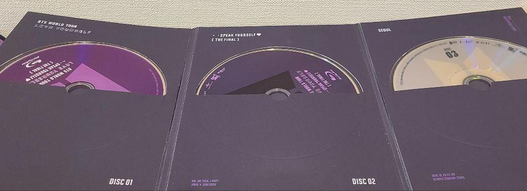 [USED] BTS WORLD TOUR LOVE YOURSELF Blu-Ray