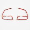 Inner Interior Steering Wheel Cover Trim Matte For Jeep Compass 2017 2018
