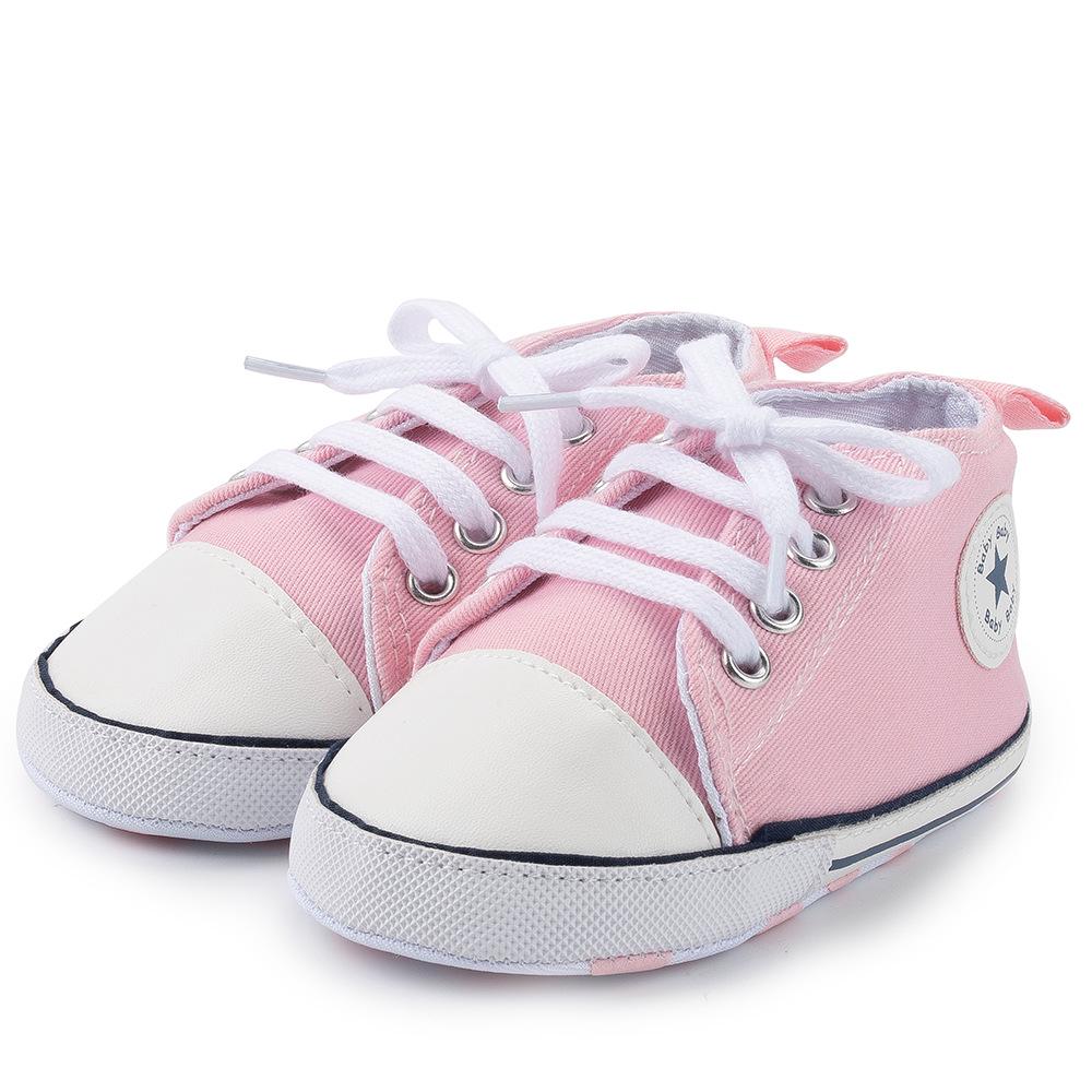 Hot-Selling Classic Canvas Baby Shoes: Soft Sole Toddler Walking Shoes