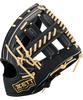 ZETT Winning Road Soft Baseball Pastel Size 4 All-Around Glove, B/Black (3219), (BRGB33510F)