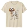 Happy Retriever Dog Animals Unisexs TShirt Unisexs Tee Graphic Unisex Top