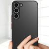 Custodia Rigida Opaca Antiurto Per Samsung Galaxy S25 S24 Ultra S23 FE S22 S21 Note 20 10 Plus S20 Edge Cover Bumper Armatura