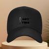 Habe Diesen Mikrofon Grafik Baseball Cap Verstellbar Unisex Polyester Uni Schwarz Outdoor Sportliche Mütze