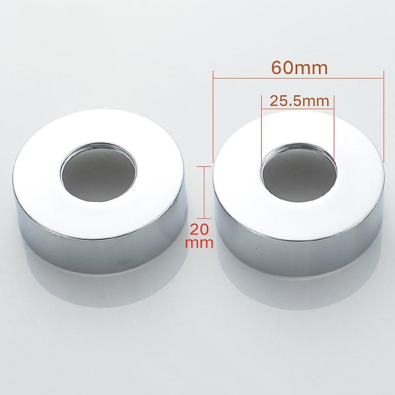 

2 шт. 304 нержавеющая сталь водопроводная труба декоративная крышка душевые принадлежности черный/серебристый комплект для крепления смесителя для душа