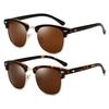 1-2PCS Sunglasses Men Women Brand Design Eye Sun Glasses Women Semi Rimless Classic Men Sunglasses Oculos De Sol UV400