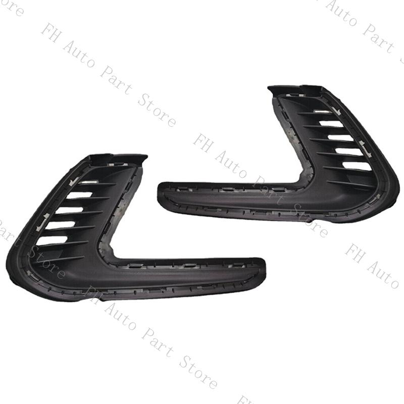 For Hyundai Elantra 2016 2017 2018 Car Front Bumper Fog Light Lamp Trim Cover Frame Grille Bezel 86564-F2000 86563-F2000