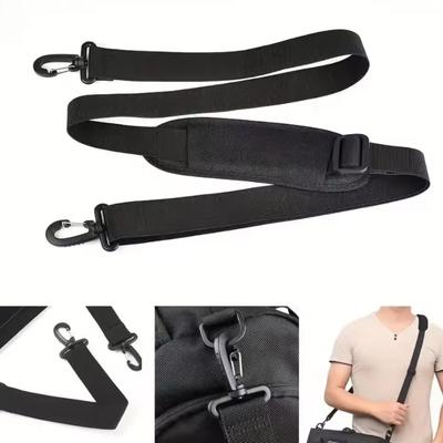 Correa de Hombro de Nailon Ajustable Desmontable de Repuesto para Bolsos Mochilas Carteras Equipaje Bolsos Mensajeros Color Sólido Simple Ajuste Universal