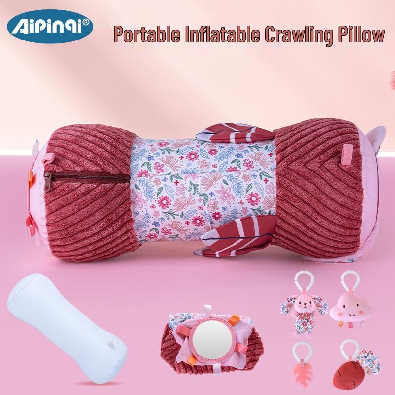 

Надувной детский коврик для выкладывания на животик и набор подушек для новорожденных Aipinqi