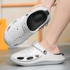 Vacation Casual Non-Slip Beach Men'S Slippers Men'S Eva Breathable Bag Head Two Wear Hole Shoes
