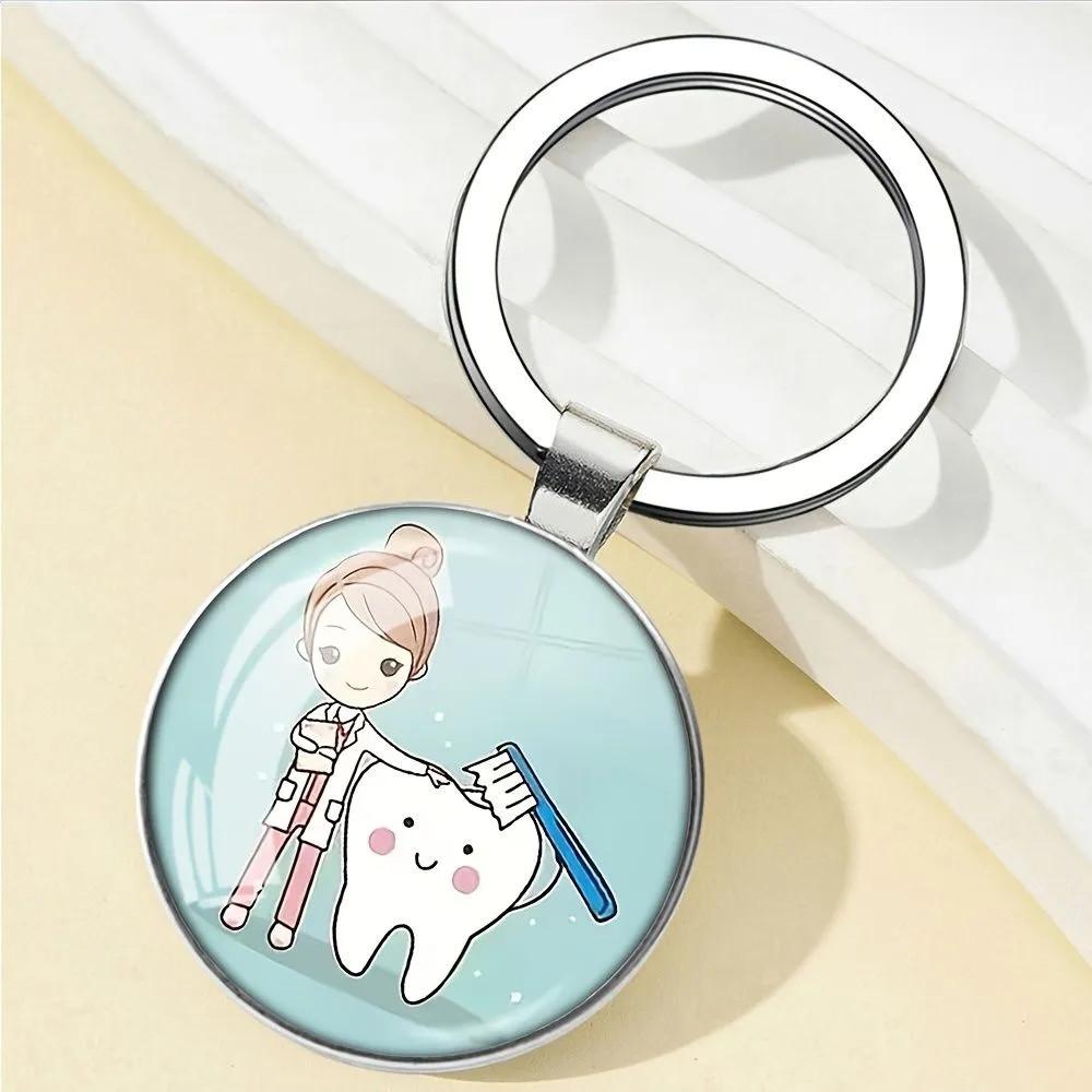 Strandzeit Edelstein Schlüsselanhänger Metall Schlüsselanhänger Auto Taschenanhänger