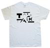 TALK TALK Nuova T-SHIRT Tutte le taglie S M L XL XXL colori Nero Bianco