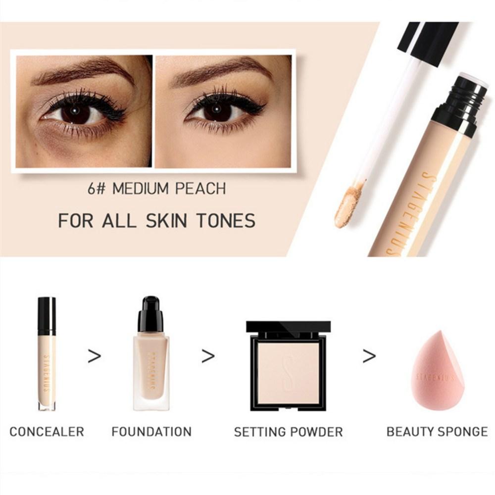 Body Concealer Narben-Makel Tattoo-Abdeckung Leichter seidiger Concealer Hohe Deckkraft Gesichtskorrektor Basic Konturstift Natura, 1 Stück, 03 03 Beige Sand