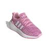 adidas Originals Swift Run 22 J Abrasion Resistant Breathable Low Top Kids' Running Shoes Purple Pink GW8177