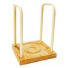 Multifunctional Cup Storage Rack Wooden Bottom Mug Display Stand Organizer  Counter