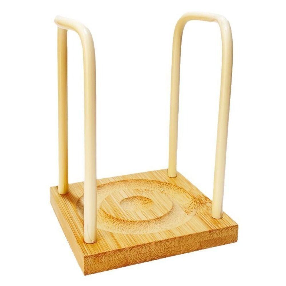 Multifunctional Cup Storage Rack Wooden Bottom Mug Display Stand Organizer  Counter
