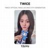 Twice FANCLUB UFFICIALE ONCE 5A GENERAZIONE Fotocarta Ufficiale