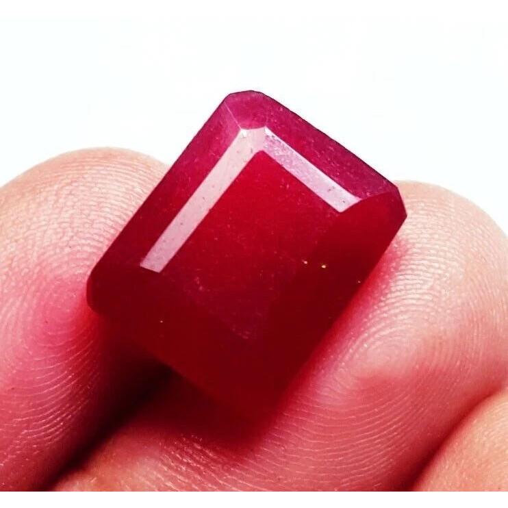 6.35 Ct Natural Utah Red Beryl (Bixbite) Emerald Cut Stunning Gemstone