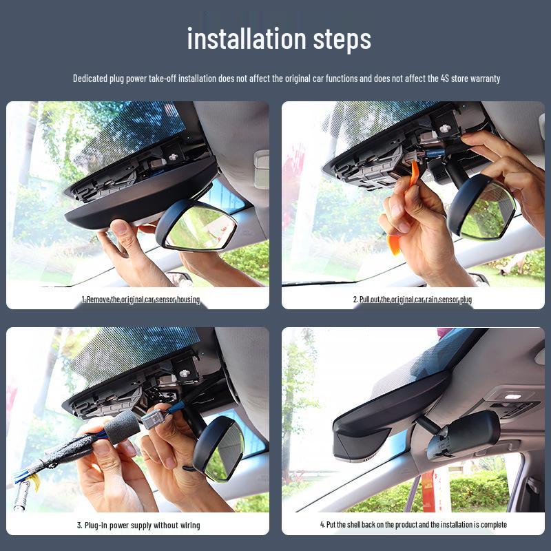 

4K Dual Recording Dash Cam for 26 Toyota Corolla Levin Models, No Wiring Needed, Mobile Phone Connectivity 26 Toyota Levin Models