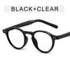 Rivets Decoration Eyeglasses Frames Round Shape Anti Blue Light Women Eyeglasses Korean Stylish Men's Glasses Frames