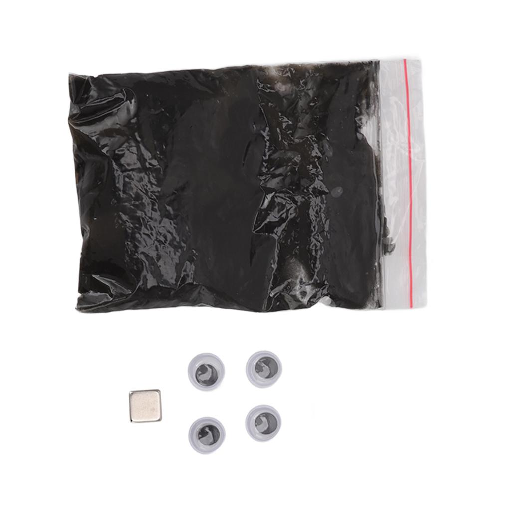 Magnetic Putty High Stretch Safe Resin Magnetic Bouncing Mud Stress Relief Toys with Magnet Black